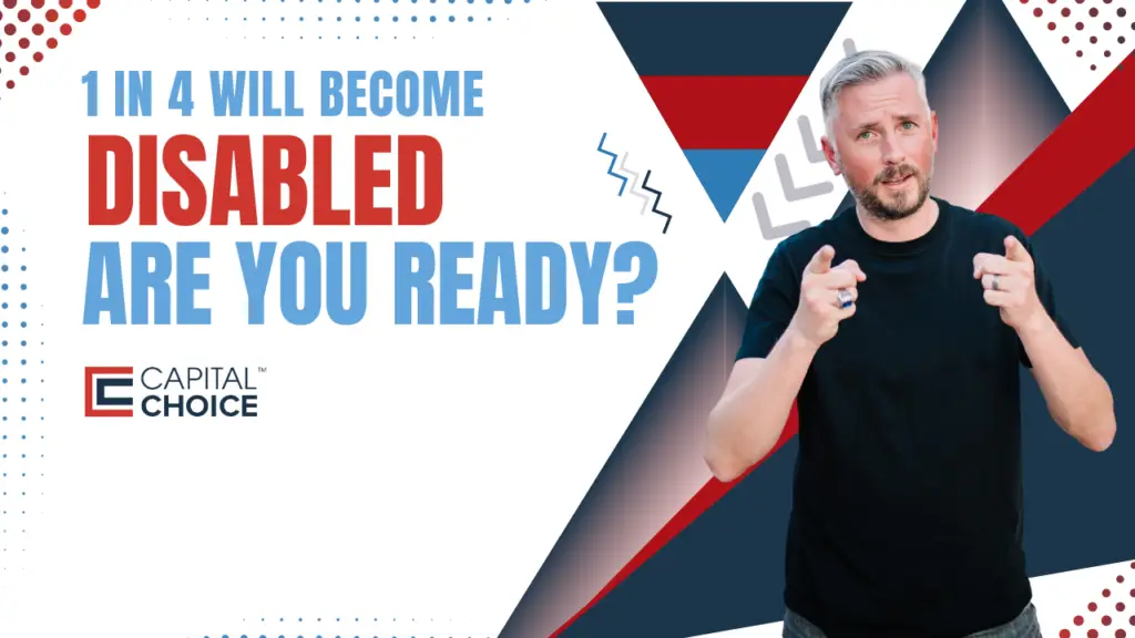 1 in 4 will become disabled; are you ready? Chris Walsh on a cover image for a blog on financial preparedness for disability